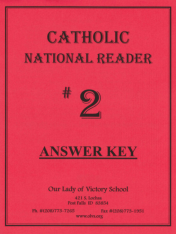 Catholic National Reader #2 Answer Key